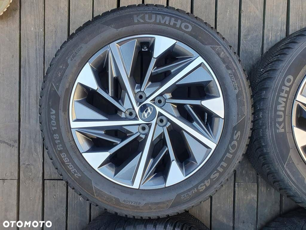 Koła 235/55R18 Hyundai Tuscon Kumho całoroczne 6,7 - 5