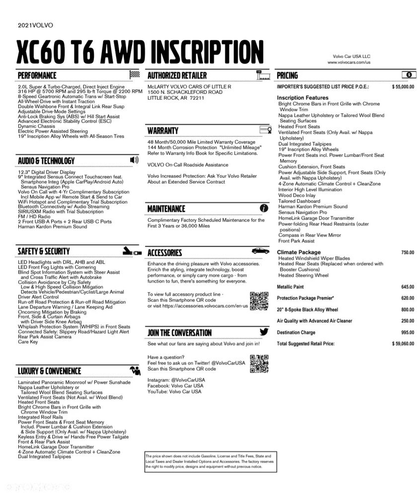 Volvo XC 60 T6 AWD Geartronic Inscription - 18