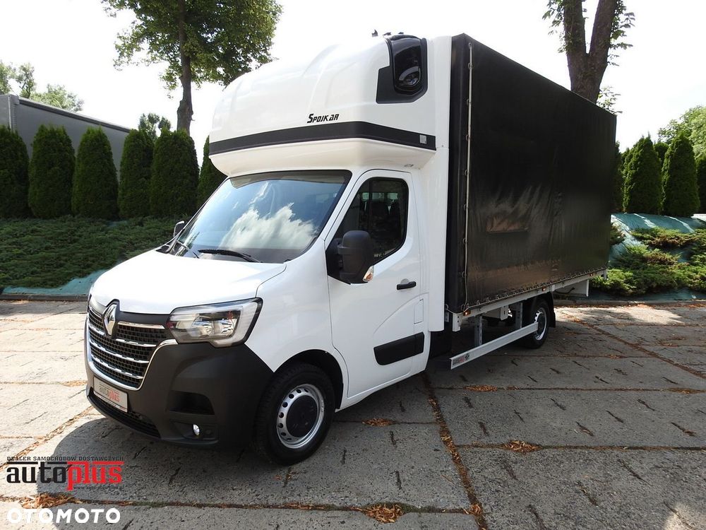 Renault MASTER PLANDEKA 10 PALET WEBASTO KLIMATYZACJA TEMPOMAT LEDY PNEUMATYKA  165KM - 2