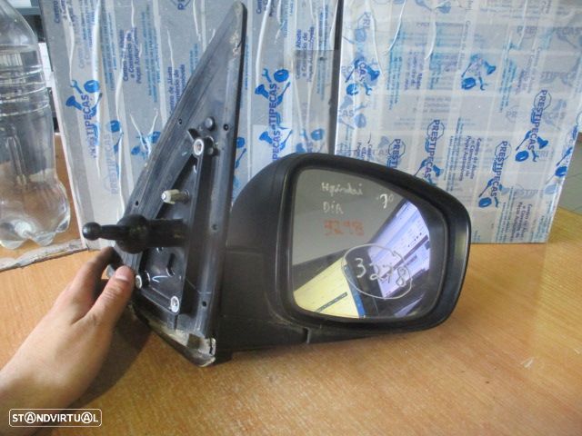 Espelho 50051002 HYUNDAI I10 Fase 1 2009 1.2I 80CV 5P VERMELHO DRT PRETO MANUAL - 4