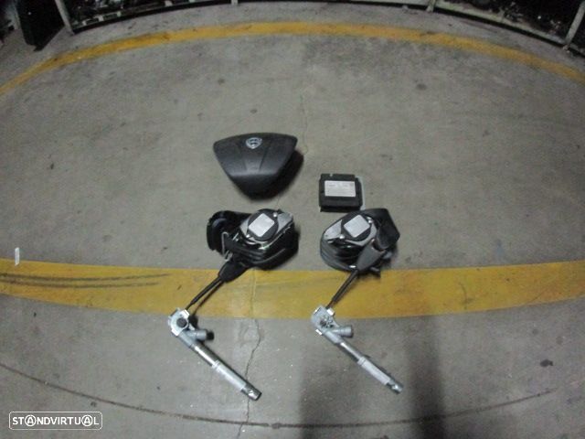Kit Airbags 34114017C 07355292110 0285011805 51939105 617361600 7354796900 617361500 7354796910 LANCIA YPSILON 2014 1.2 69CV 5P BRANCO PRETO - 4