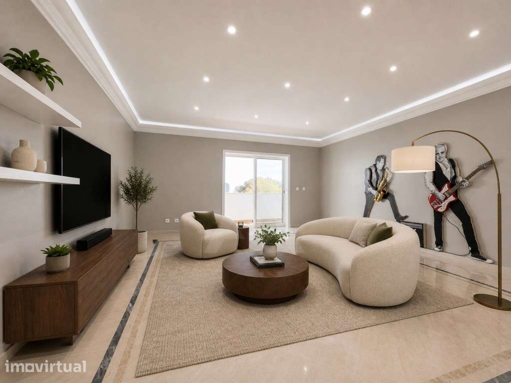Apartamento T3 em Cascais com Vista Mar a 5 minutos da praia - Grande imagem: 3/31
