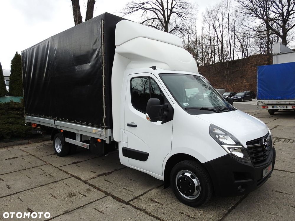 Opel MOVANO PLANDEKA WINDA 10 PALET TEMPOMAT KLIMATYZACJA LEDY PNEUMATYKA BLIŹNIACZE KOŁA  165KM - 5