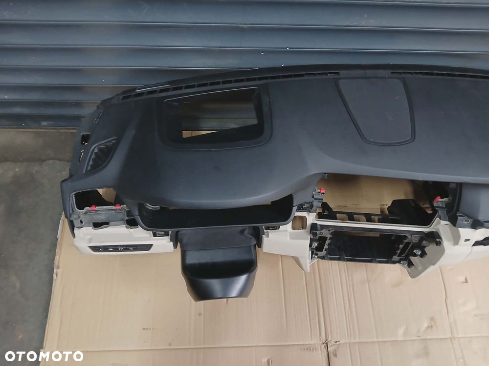 DESKA ROZDZIELCZA KONSOLA KOKPIT BMW F10 F11 SERIA 5 09-17 PODUSZKA POWIETRZNA PASAŻERA ORYGINALNA AIRBAG - 6