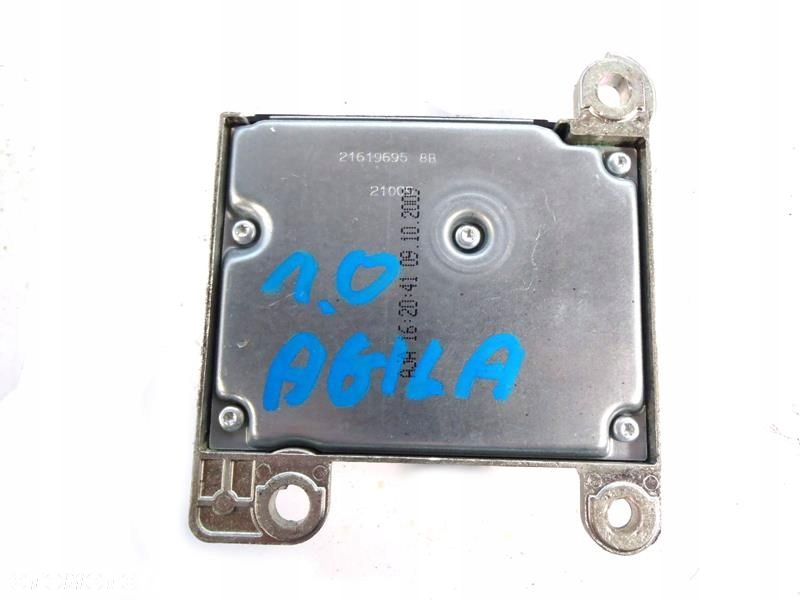 OPEL AGILA II B PODUSZKI AIRBAG PASY KOMPLET FOTO - 9