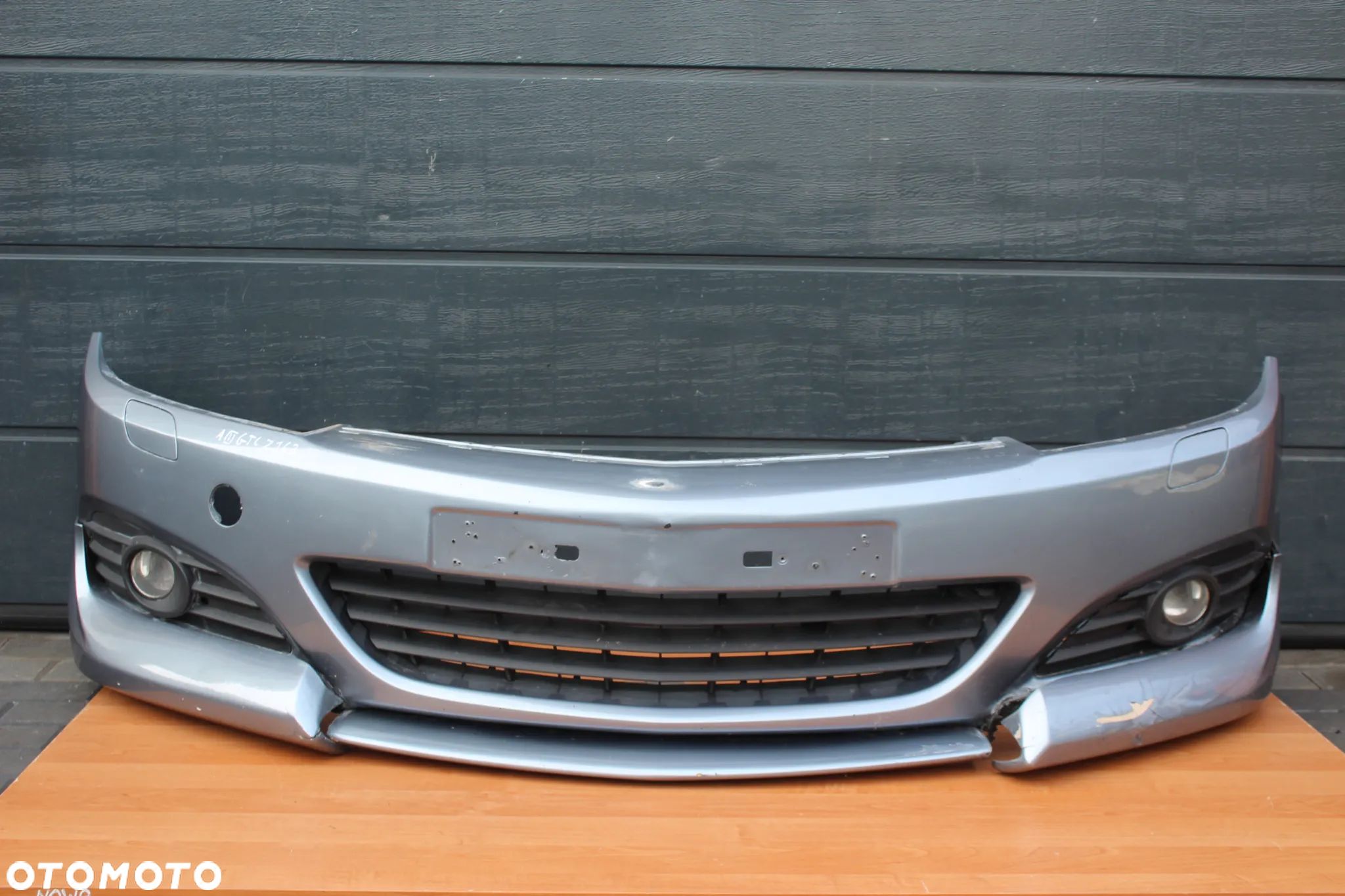 ZDERZAK przód przedni OPEL ASTRA H CABRIO GTC Z163 HALOGENY SPRYSKI XENON IRMSCHER ORYGINAŁ - 1