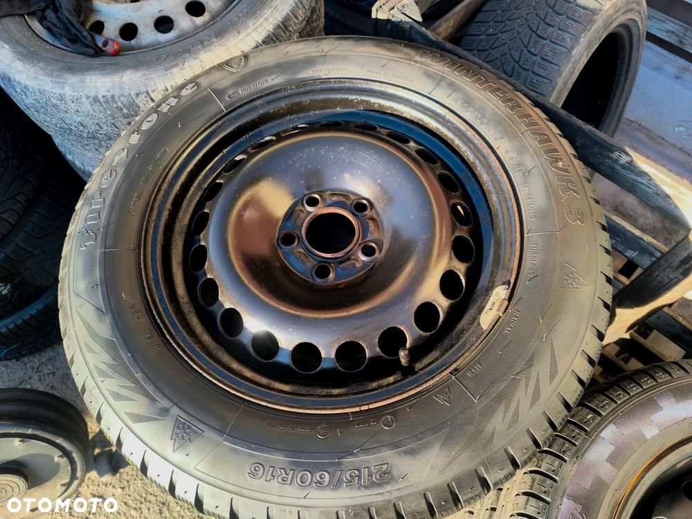 5x108 Felgi Stalowe Stal 16 Koła zimowe zima FORD MONDEO MK5 SMAX GALAXY II III 2 3 VOLVO 6,5mm Legnica ALU-RAD 215/60 - 3