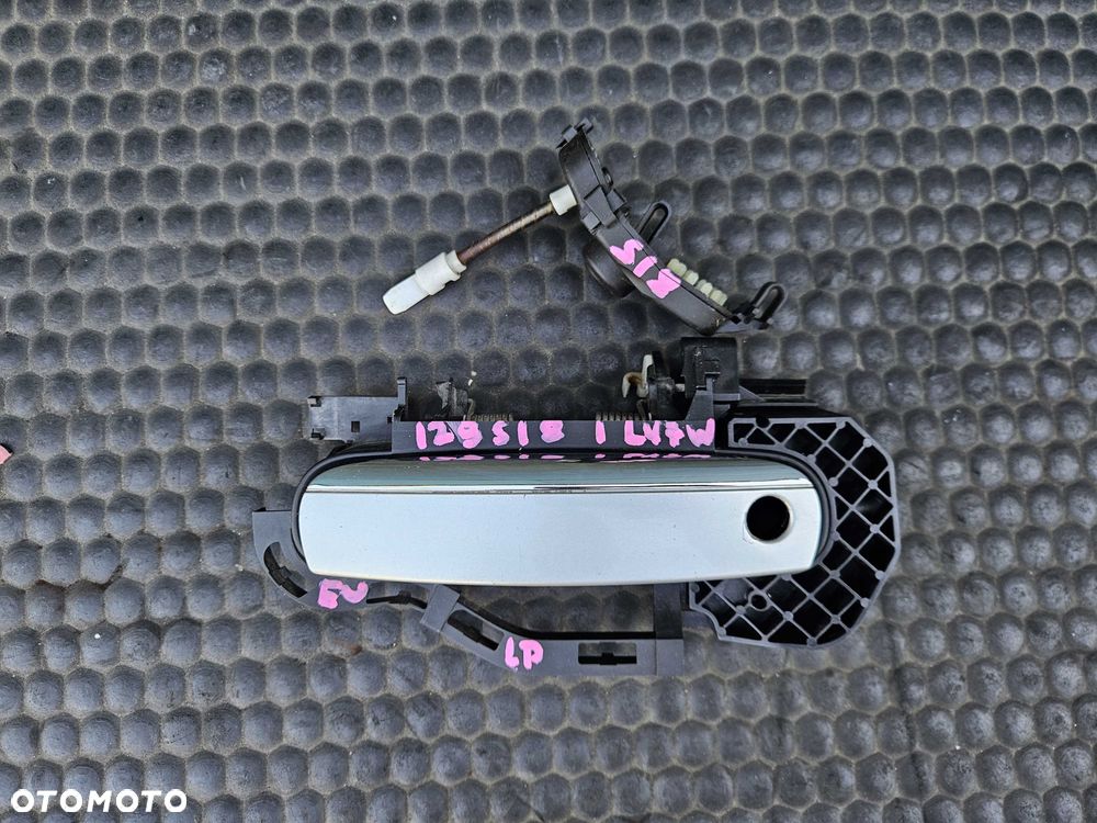 Klamka 4F1837275 Drzwi Kierowcy Lewy Przód Przednia LY7W Srebrna Chrom Europa Audi A6 C6 - 3