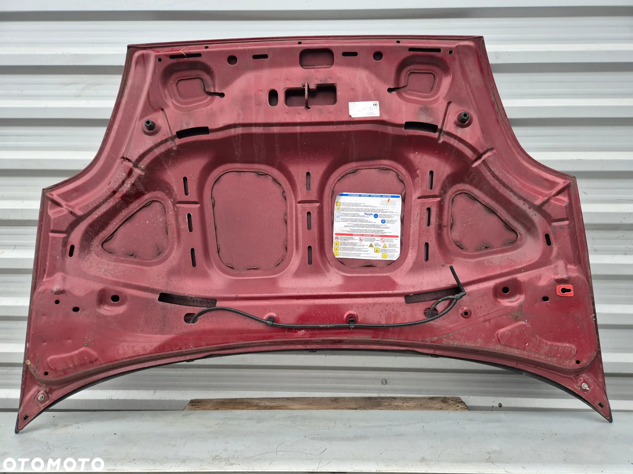 Maska pokrywa silnika Fiat Grande Punto Evo 153/A - 4