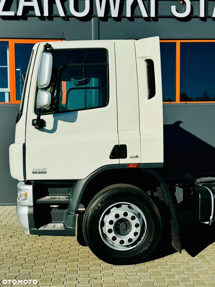 DAF DAF CF 65.220 E5 // Klimatyzacja / rama pod zabudowę !! // wywrotka kiper beczka hakowiec HDS dzwig żuraw podwozie - 18