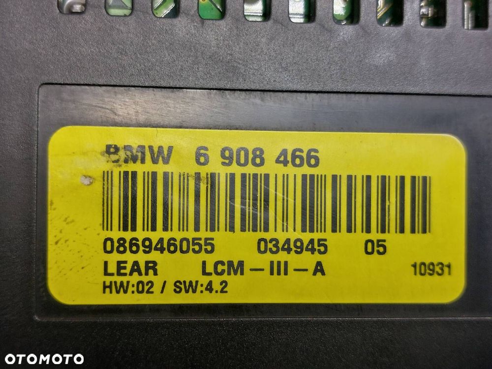MODUŁ STEROWNIK ŚWIATEŁ BMW E39 6908466 - 2