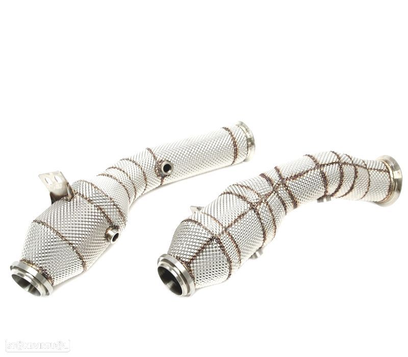 SUPRESSOR DE CATALISADOR MERCEDES CLASE E W213 16-23 AÇO - 1