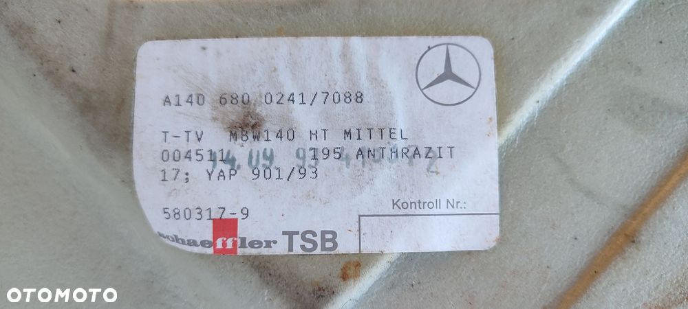 Wykładzina podłoga Mercedes W140 3.2 benzyna - 12