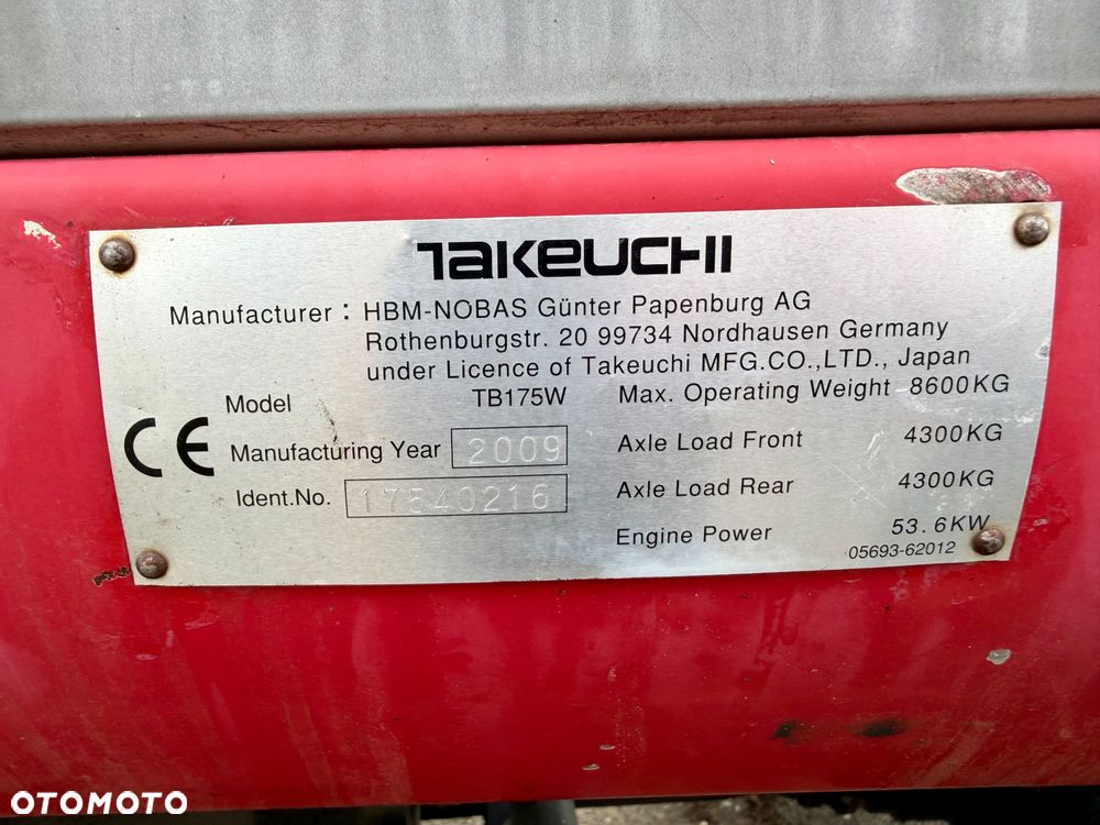 Takeuchi TB175W - 7