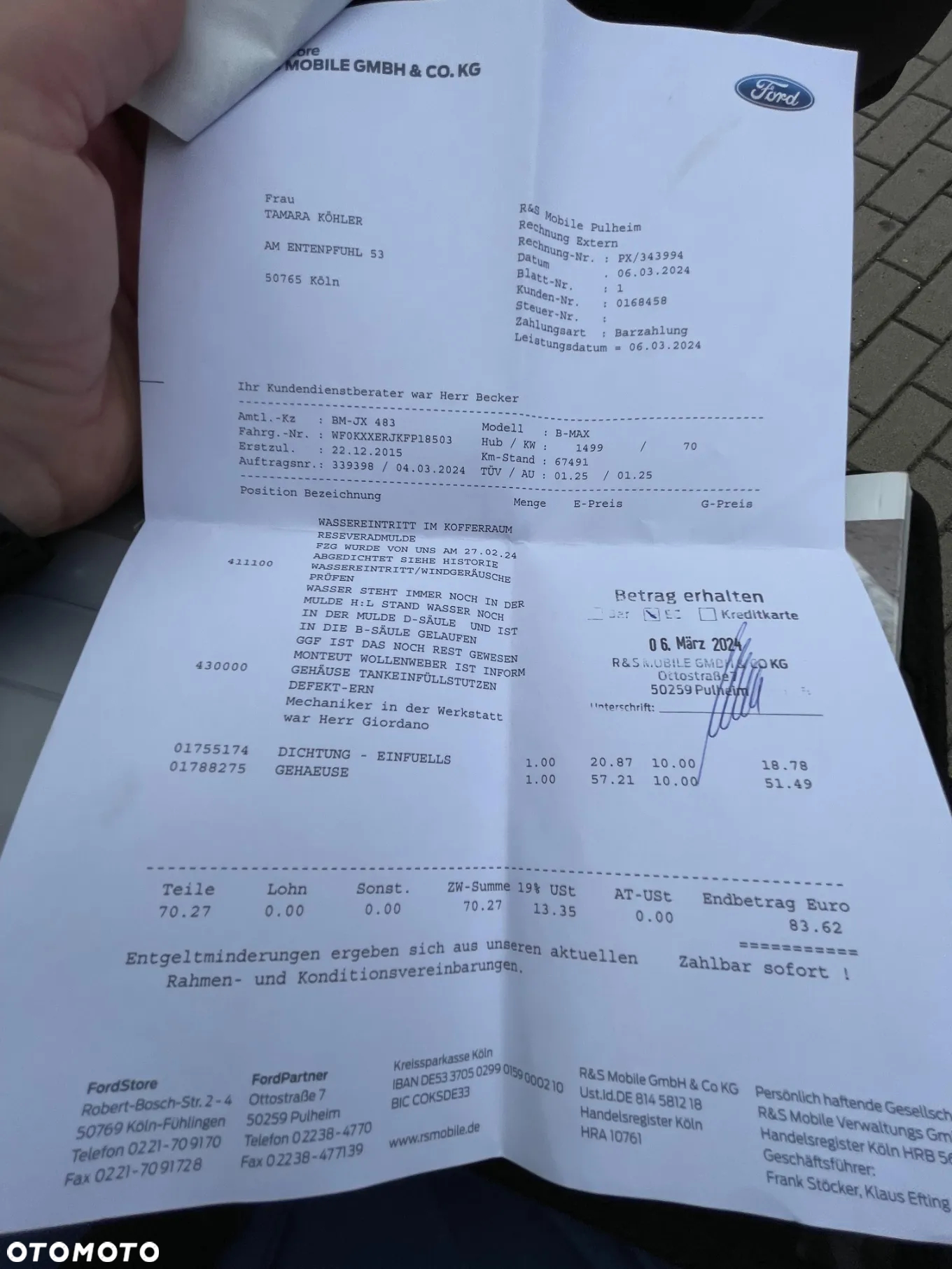 Ford B-MAX 1.5 TDCi Titanium - 31