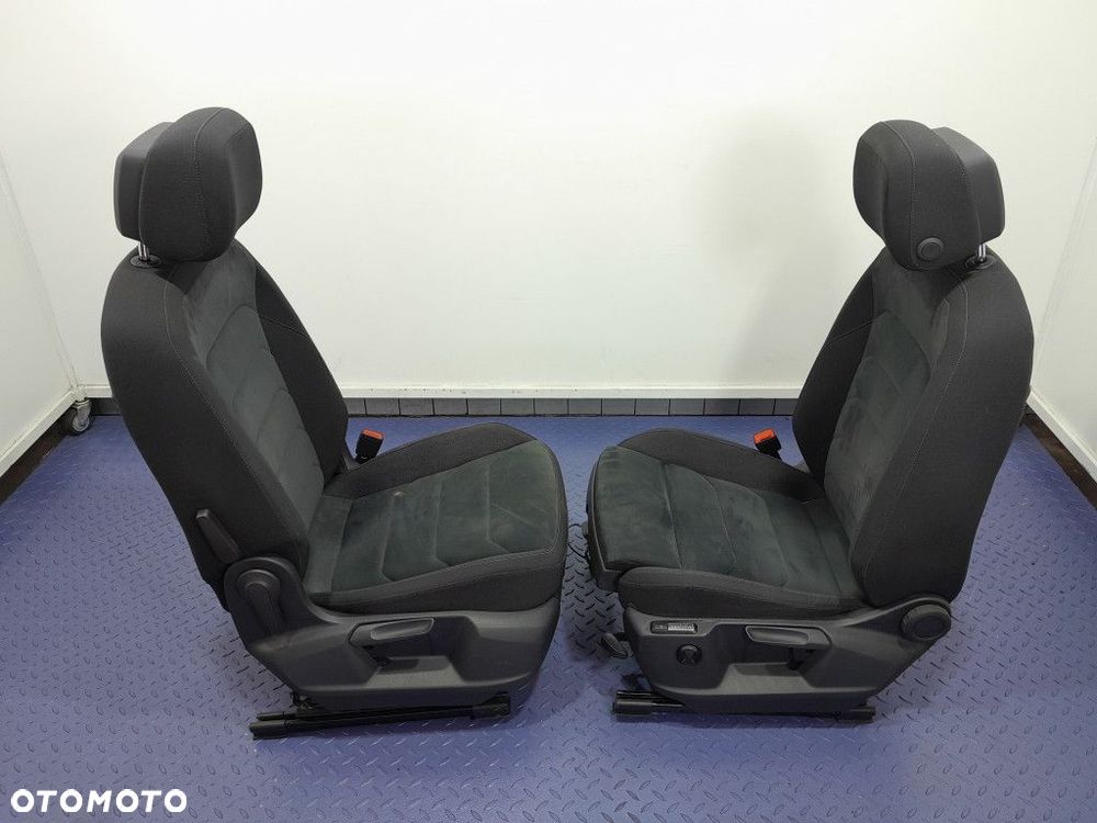 VW TIGUAN II FOTELE KANAPA KOMPLET WNĘTRZE ALCANTARA ERGO ACTIVE - 11