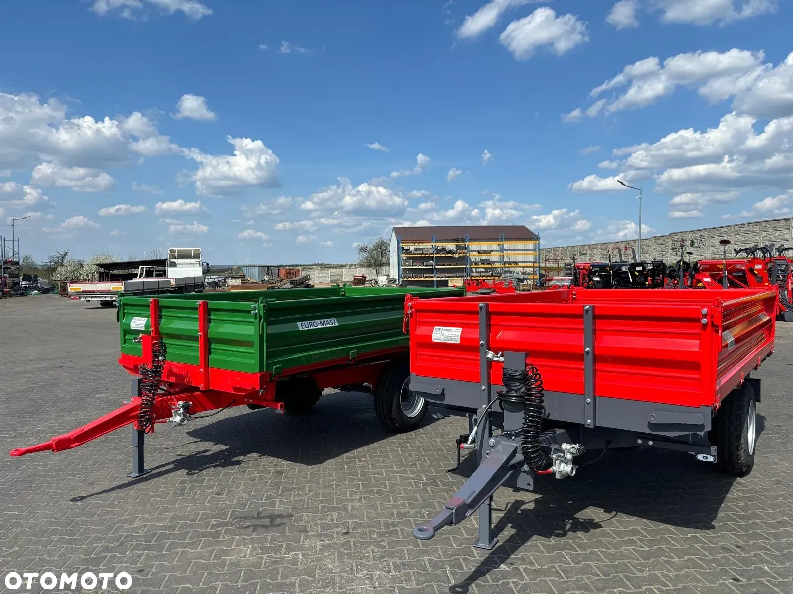 NOWA PRZYCZEPA ROLNICZA SPECJALNA 3T EURO-MASZ - 12