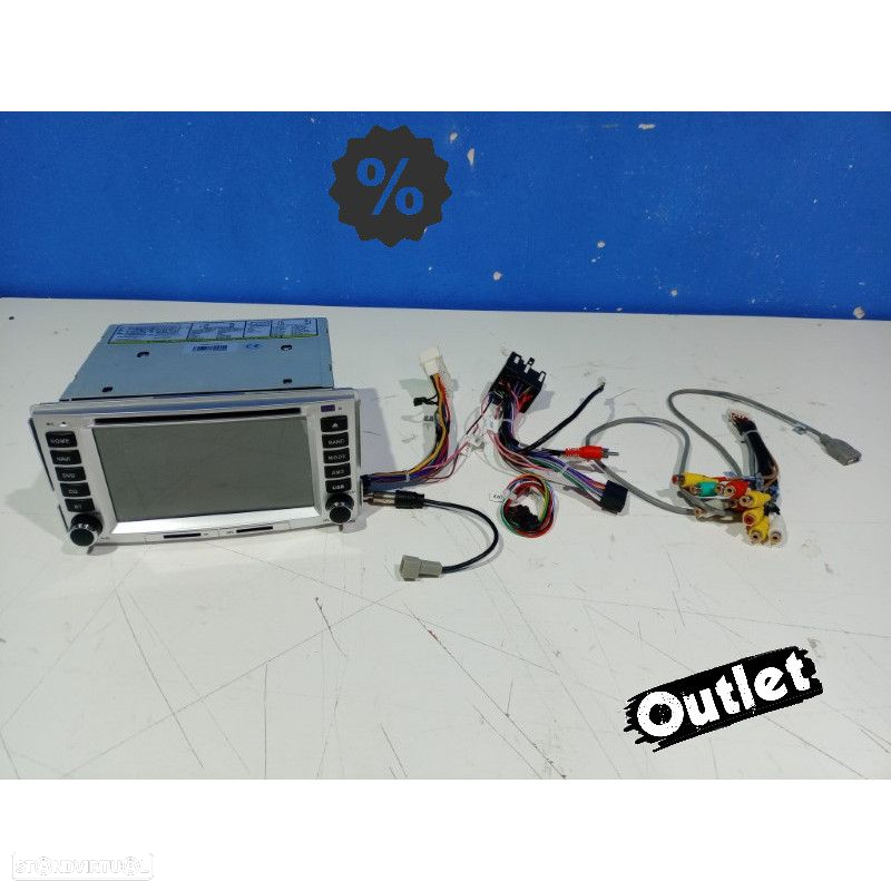 M000350L1 AUTO RADIO GPS ANDROID 12 PARA HYUNDAI SANTA FE 06-12 - 6