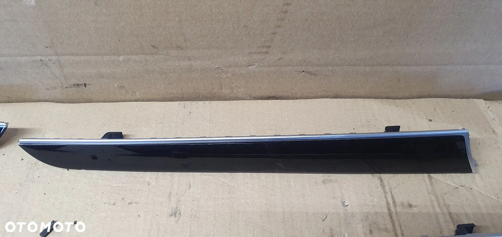 Listwa dekor drzwi komplet Piano Black Audi A4 B8 8K0867409J 8K0867420J 8K0867410J 8K0867419J - 2