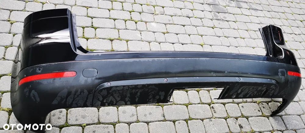 VW TOUAREG ZDERZAK TYL TYLNY KPL PDC - 1