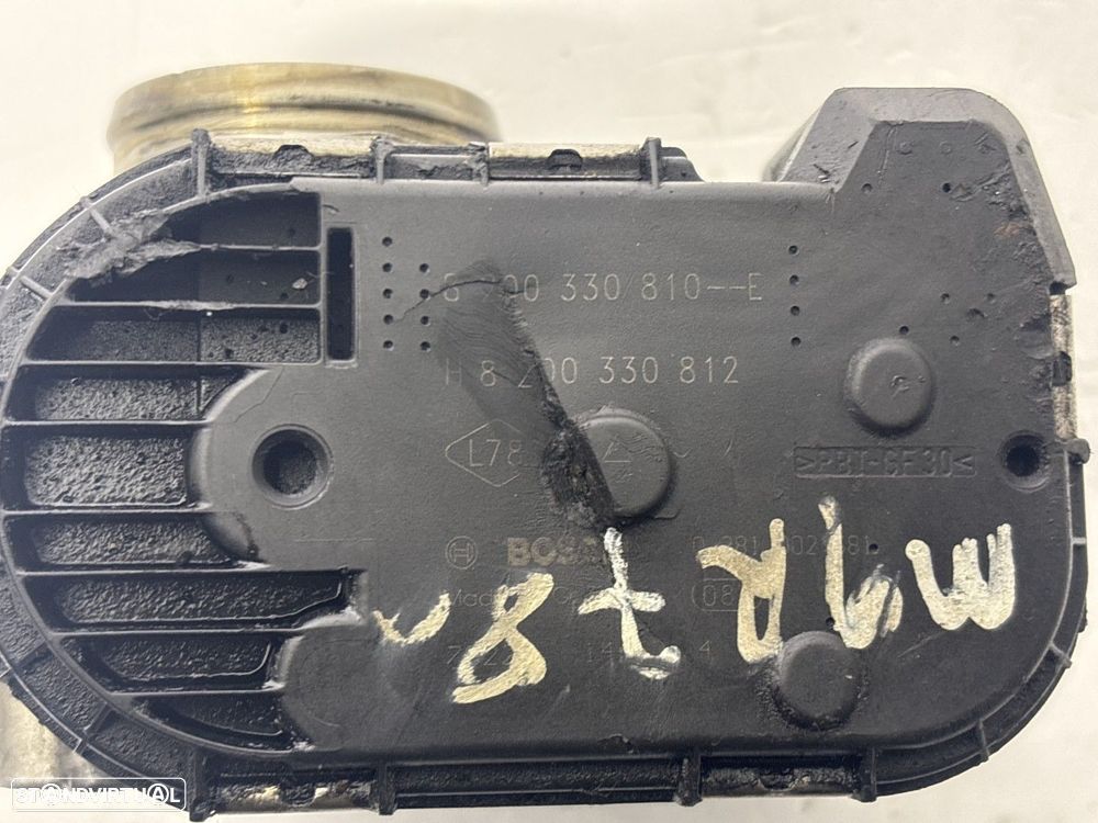 Borboleta de aceleração RENAULT TRAFIC II 2.0 dCi 90 REF. 8200330812 MOTOR M9R78... - 3