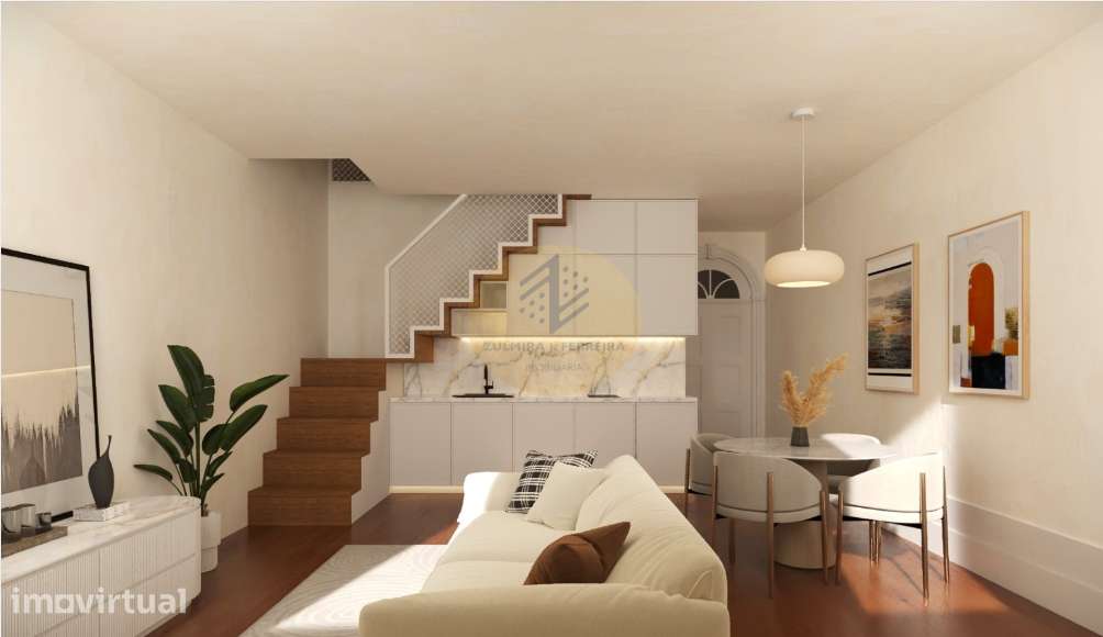 Duplex T2 com Jardim e Terraço no Coração de Cedofeita, Porto - Grande imagem: 4/7