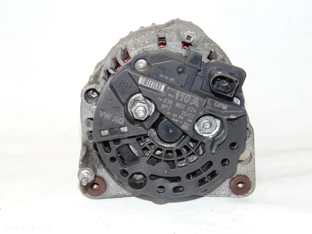 ORYGINAŁ alternator 036903024A 110A VW Volkswagen Golf 4 IV Bora benzyna 1.6 - 6