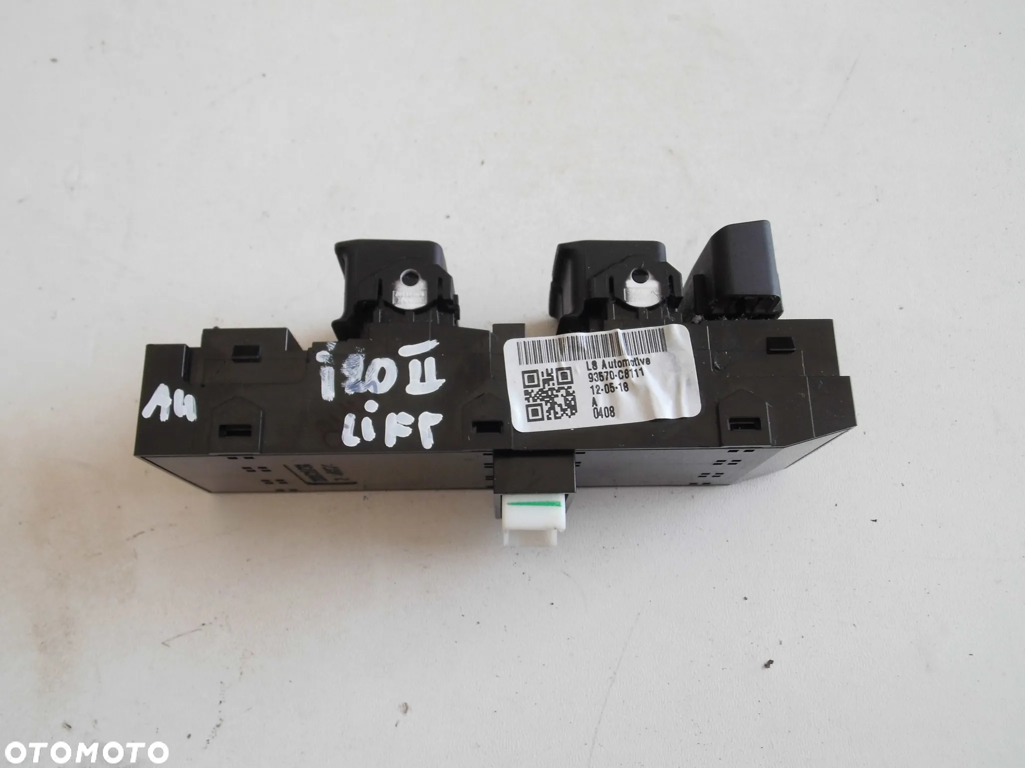 PANEL WŁĄCZNIK PRZEŁĄCZNIK OPUSZCZANIA SZYBY HYUNDAI I20 II LIFT ORYGINAŁ - 4