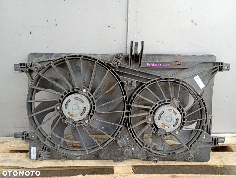 wentylatory chłodnicy renault master III movano B lift 2.3 dci 2019-2024r 214813663R - 1