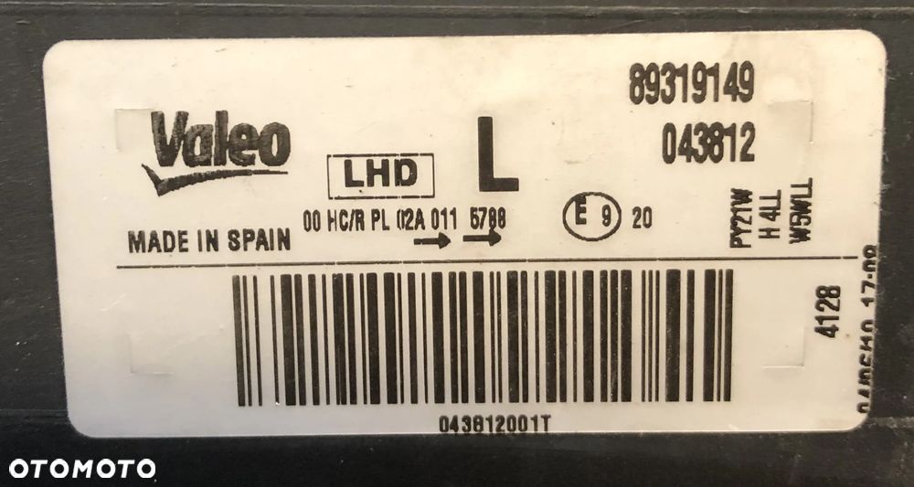 SEAT IBIZA IV LAMPA LEWA PRZEDNIA CIEMNA EU ORYG - 2