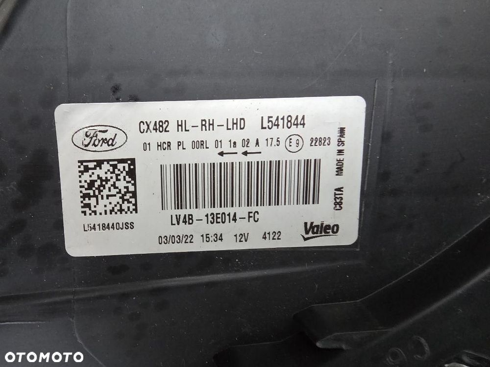 FORD KUGA III MK3 Lampa prawa Kompletna Full Led LV4B-13E014-FC Na obłyśnik - 9