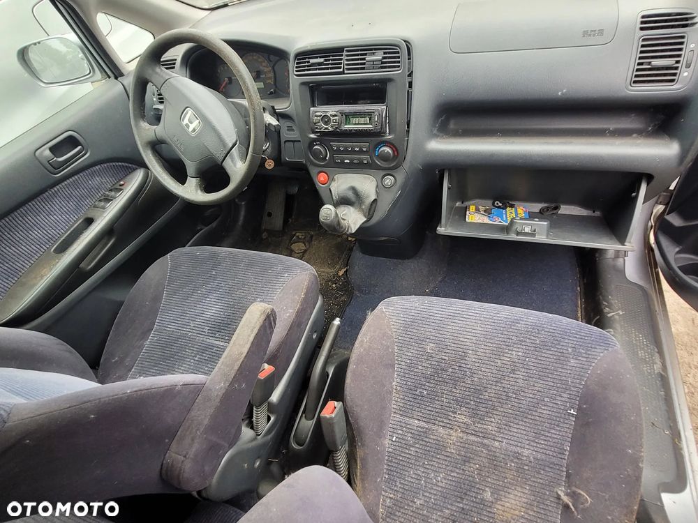 Części- Honda Stream  Pojemność: 1668  Moc: 92kW  Rok: 2001  Benzyna - 5