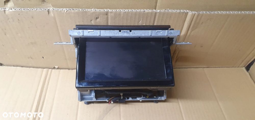 Wyświetlacz monitor radia NAVI nawigacji MMI Audi A8 D3 Lift 4E0857273F - 3