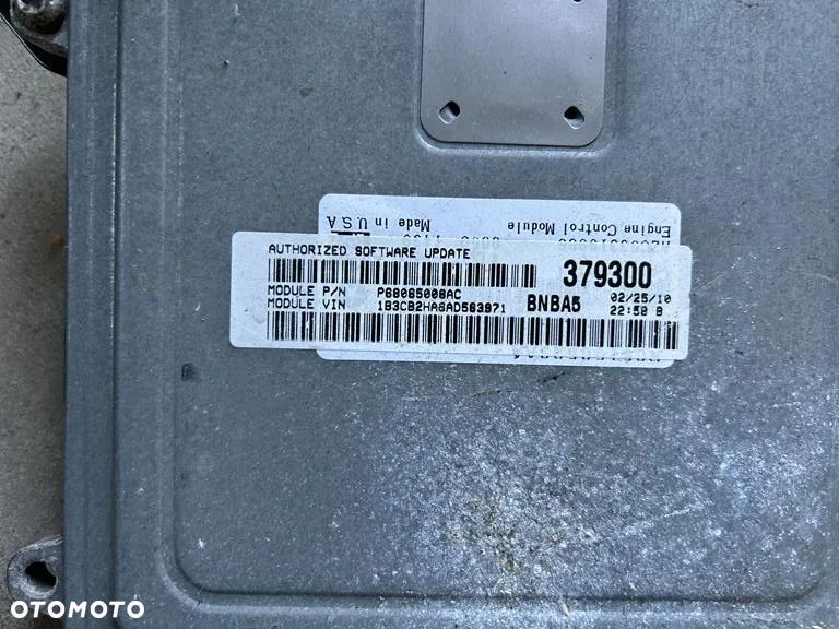 sterownik komputer silnika DODGE CALIBER 2.0 B P6806500BAC - 2