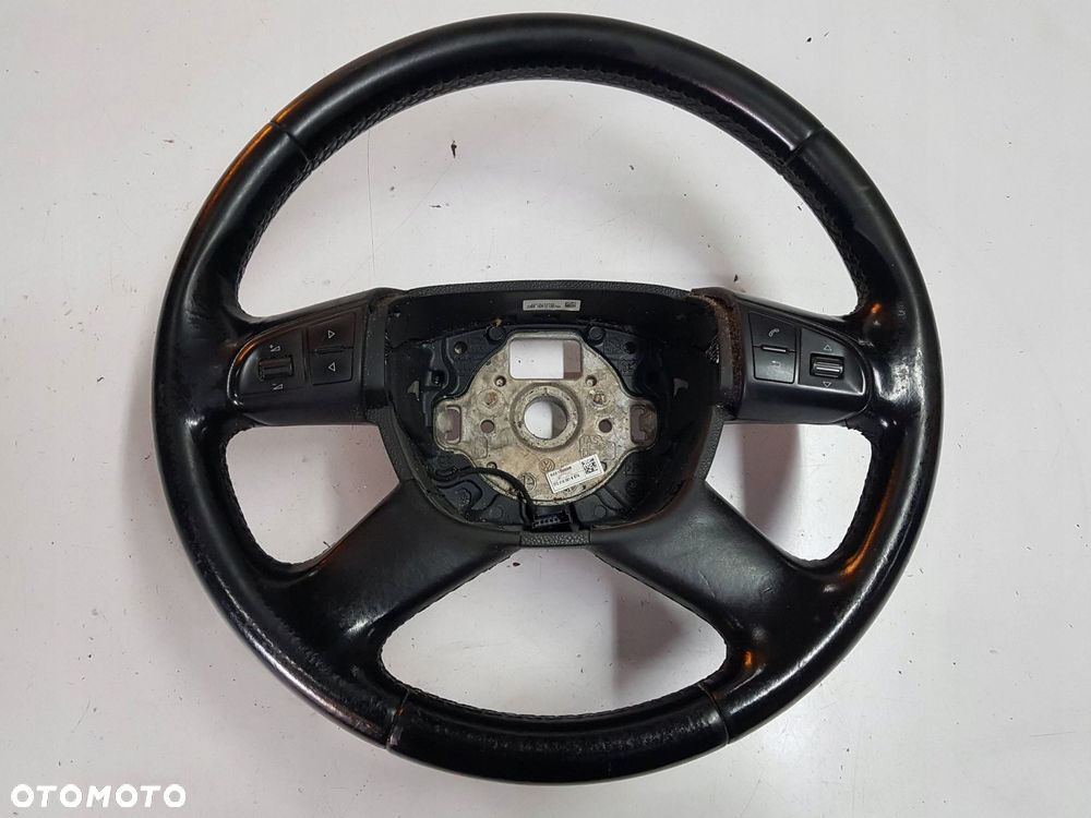 SKODA SUPERB 2 II 3T 08-12r KIEROWNICA SKÓRZANA 3T0419091K - 1