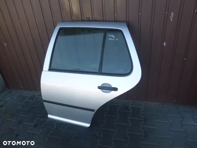DRZWI LEWY TYŁ LEWE TYLNE VOLKSWAGEN GOLF IV HB KOMPLETNE - 4