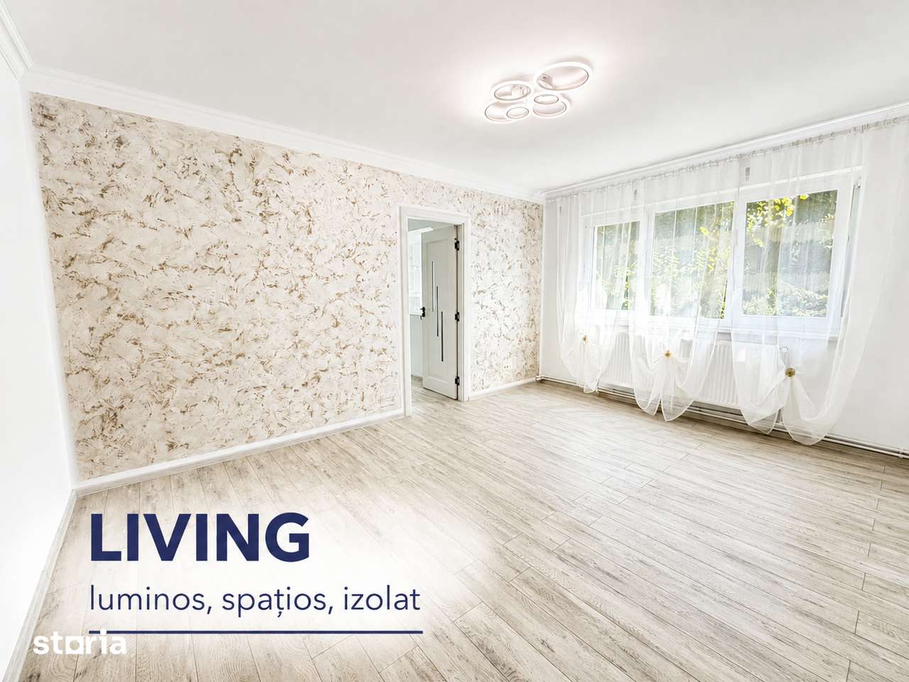 Carpați - Piața Sud, Apart 3 camere, etaj 2/4, 1 balcon, RENOVAT 2026! — fotografia 1