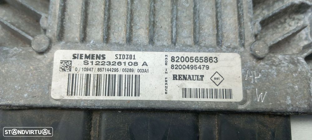 Centralina motor / ECU RENAULT Grand Scénic II (JM0/1_) - 4
