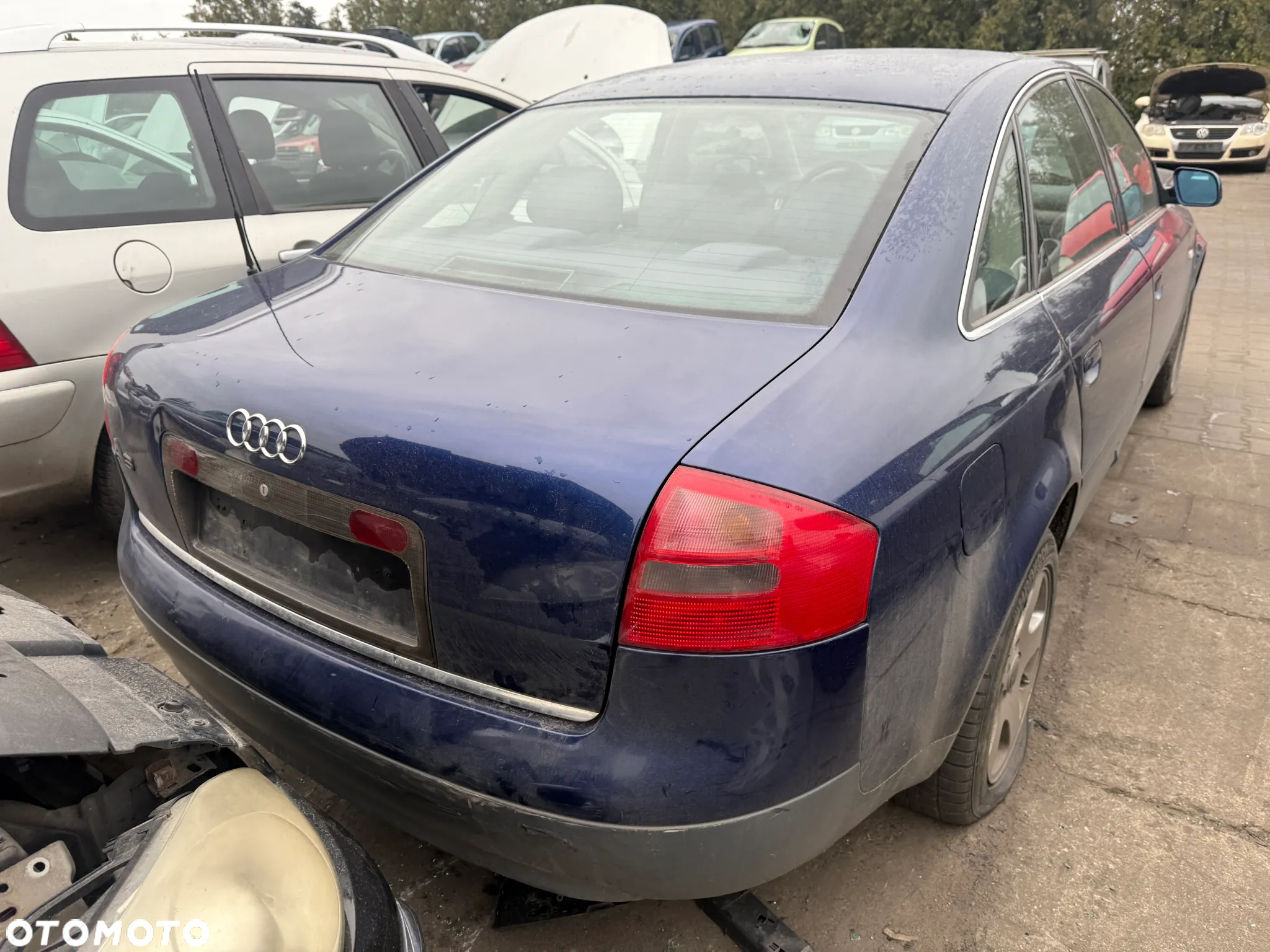 Audi A6 C5 LZ5K Silnik 1.8 ARH Skrzynia Maska Drzwi Lampa - 2