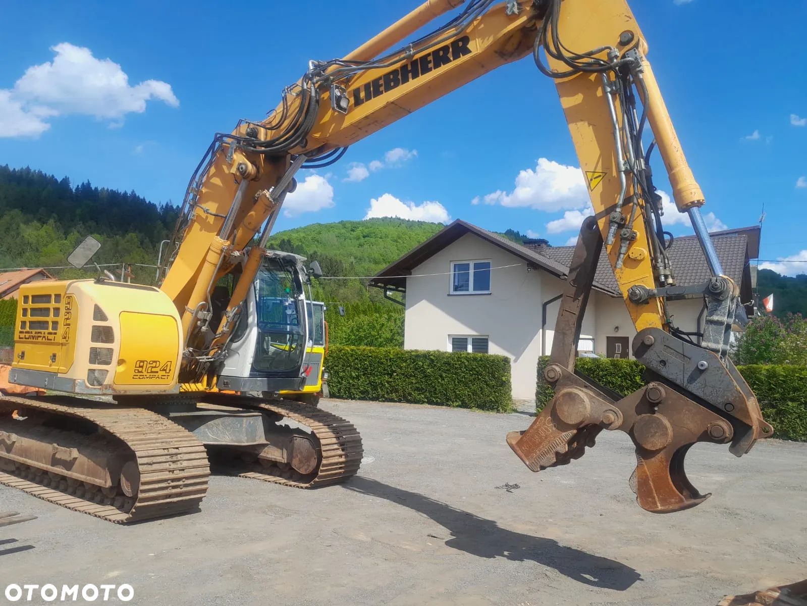 Liebherr R924 Litronic Compact, ramię 3x łamane, Klima, bez DPF - 1