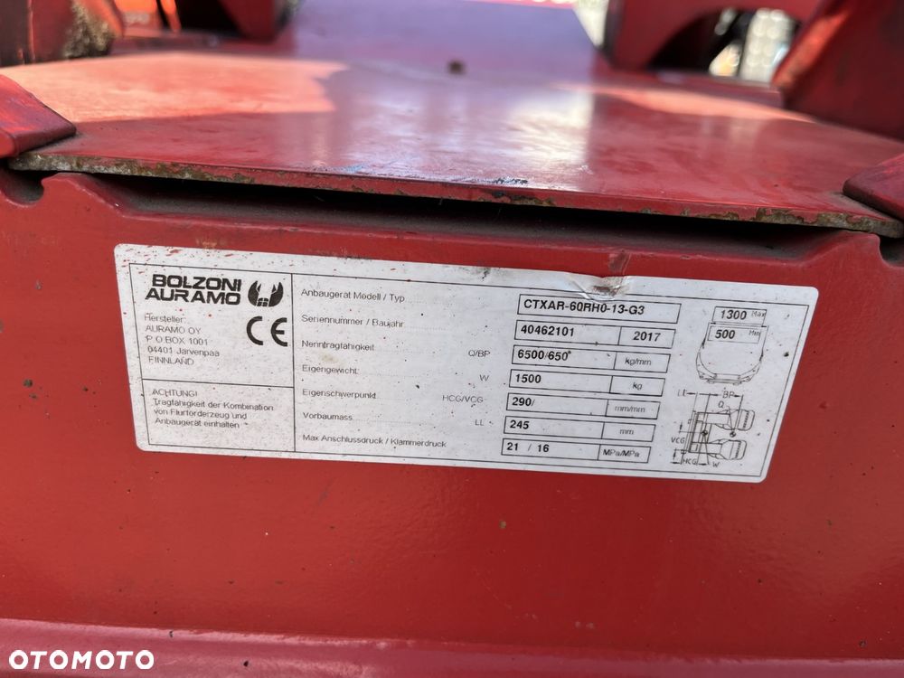 Chwytak do papieru Bolzoni Auramo CTXAR-60RH0-13-G3 ID OS1413 - 4