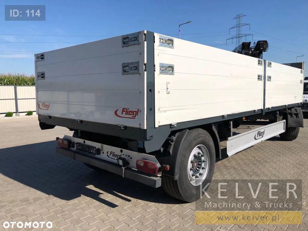 Fliegl ZPS 180 przyczepa budowlana - 8