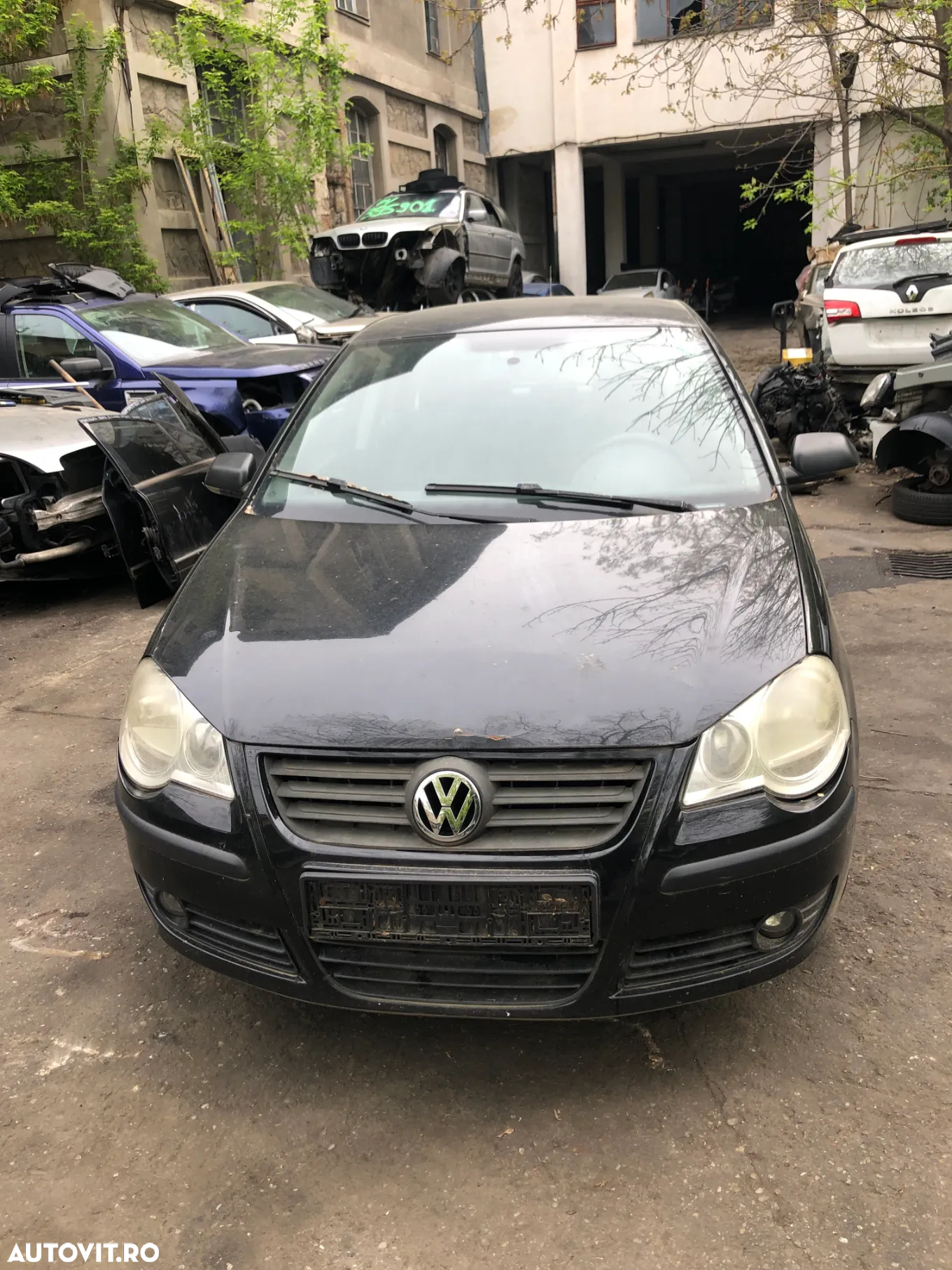 Dezmembrez VW Volkswagen Polo 9N facelift 2007 negru 1.2 benzina BZG - 4