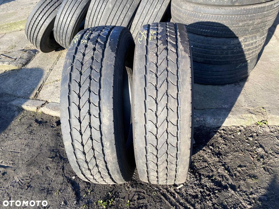 Opony używane przednie 215/75r17.5 GOODYEAR KMAX S Przód 7-8mm - 2