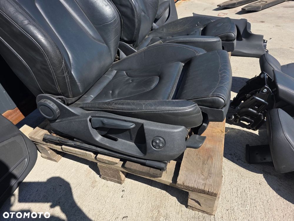 FOTEL FOTELE AUDI A5 8T COUPE CABRIO SKÓRA S LINE PODGRZEWANE KOMPLET *1*!! - 8