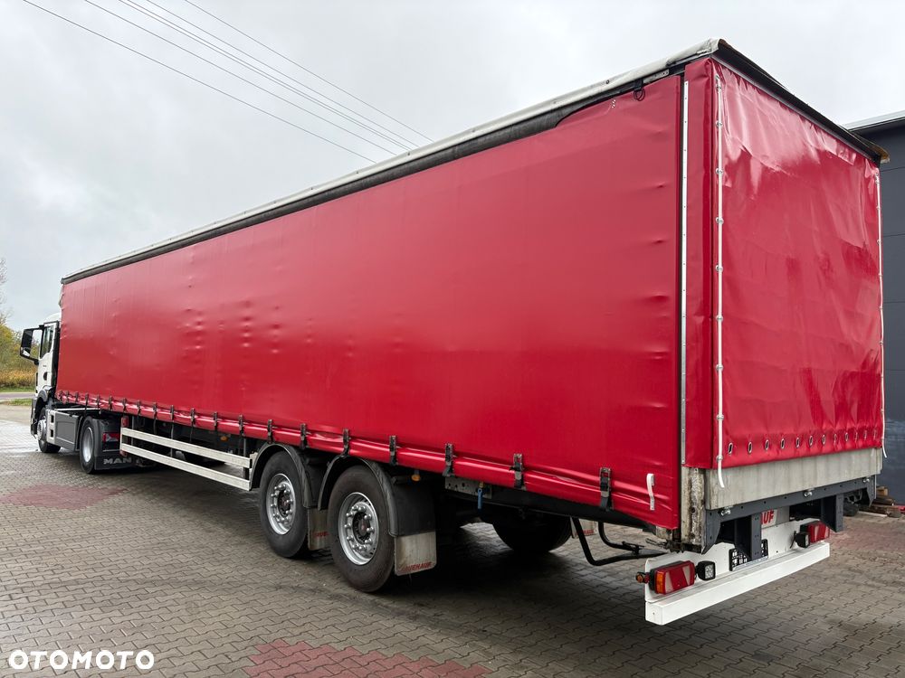 MAN TGS 18.400 / NOWY MODEL / ZESTAW / Z NACZEPĄ DWU OSIOWĄ / WIELTON NS-2 / SERWISOWANY / DO NAUKI JAZDY / AUTO-SZKOŁA / 360 / 500 - 5