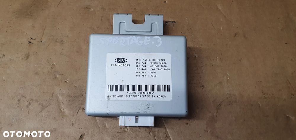 Moduł sterownik ASSY Kia Sportage III 95300-3U000 - 1