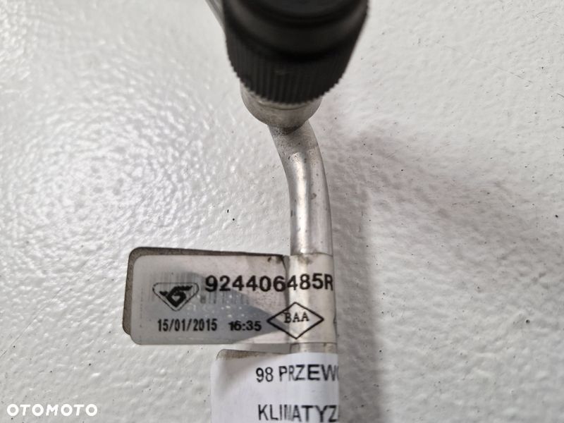RENAULT CLIO 4 IV 1.6 RS TURBO PRZEWÓD WĄŻ RURKA KLIMATYZACJI 924406485R - 8