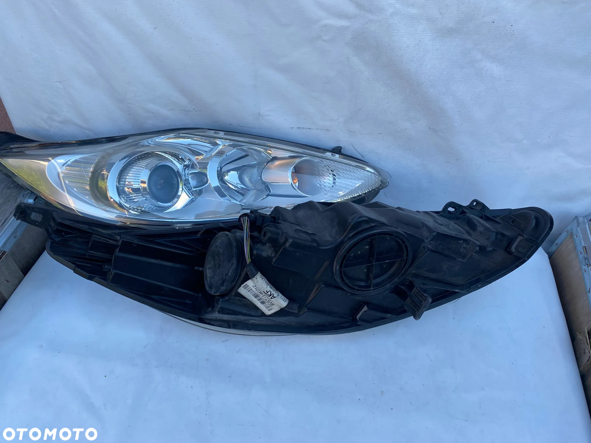 lampy fiesta mk 7 soczewki komplet eu całe - 5