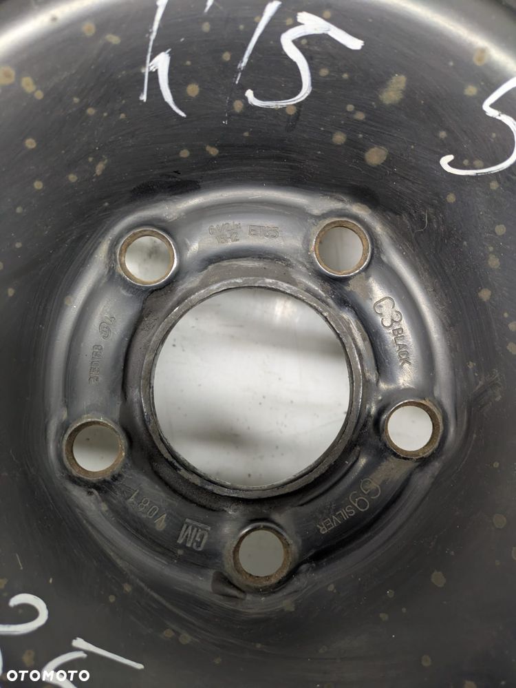 Felgi stalowe R15 5x110 ET:35 Opel, Saab - 12